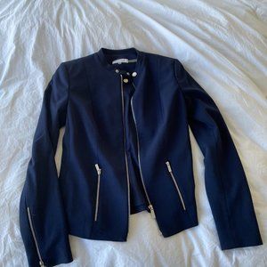Navy Calvin Klein Lux Jacket with POCKETS!